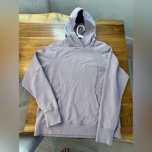 lululemon athletica Scuba pullover size 10 Dusty Pink/mauve